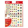 Apli 18396 Etiquetas Autoadhesivas Estrella Permanente