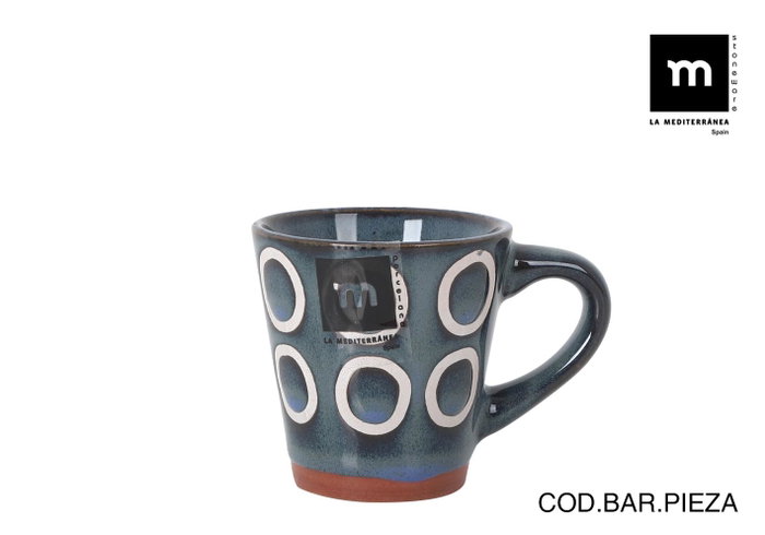 La Mediterranea Taza 90cc Azul Almudena La Mediterranea Taza 90cc Azul Almudena