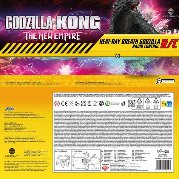 Smoby RC Godzilla caminante 1:12