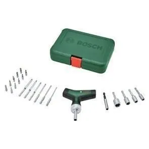 Bosch BOS4053423255058 Juego de Destornilladores de Trinquete de 25 Piezas Bosch BOS4053423255058 Juego de Destornilladores de Trinquete de 25 Piezas