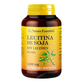 NATURE ESSENTIAL Lecitina De Soja 1200Mg 90Perlas