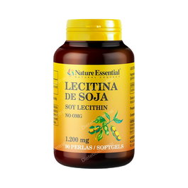 NATURE ESSENTIAL Lecitina De Soja 1200Mg 90Perlas