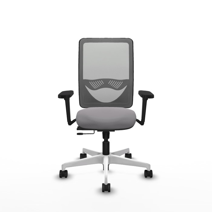 PIQUERAS Y CRESPO Silla de oficina Zulema Gris con Brazos 3D y Mecanismo Sincro/Traslack PIQUERAS Y CRESPO Silla de oficina Zulema Gris con Brazos 3D y Mecanismo Sincro/Traslack