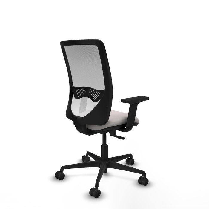 PIQUERAS Y CRESPO Silla de oficina Zulema con mecanismo Sincro y brazos 2D en Blanco PIQUERAS Y CRESPO Silla de oficina Zulema con mecanismo Sincro y brazos 2D en Blanco