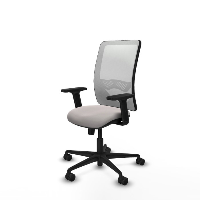 PIQUERAS Y CRESPO Silla de oficina Zulema con mecanismo Sincro y brazos 2D en Blanco PIQUERAS Y CRESPO Silla de oficina Zulema con mecanismo Sincro y brazos 2D en Blanco