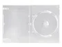 Q-connect Caja DVD transparente pack de 5 unidades