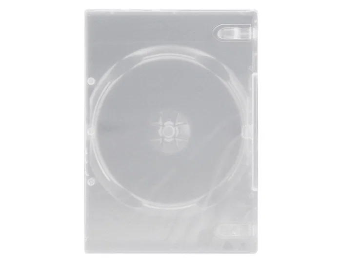 Q-connect Caja DVD transparente pack de 5 unidades