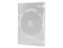 Q-connect Caja DVD transparente pack de 5 unidades