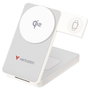 Verbatim Batería Externa Inalámbrica Magnética Plegable 3 en 1 10000 mAh Blanco