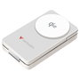 Verbatim Batería Externa Inalámbrica Magnética Plegable 3 en 1 10000 mAh Blanco