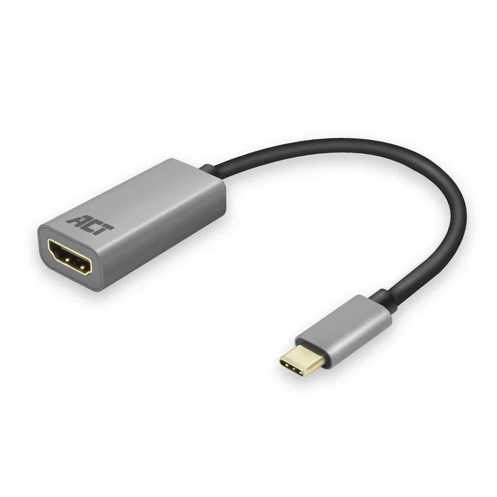 Adaptador USB-C a HDMI 4K de Aluminio 0,15 m Adaptador USB-C a HDMI 4K de Aluminio 0,15 m