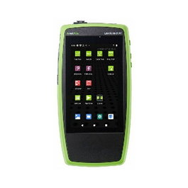 NetAlly LinkRunner AT 4000 Comprobador de Red Auto Tester con Pantalla LCD de 5", Prueba PoE, Transmisión, Puertos RJ-45, SFP, SFP+, Negro y Verde