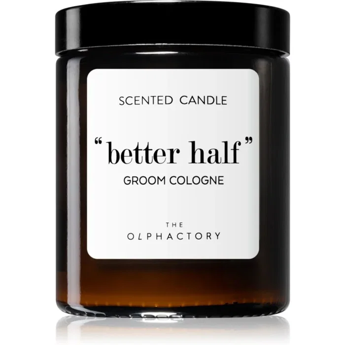 The Olphactory Better Half Groom Cologne Vela aromática 135 g The Olphactory Better Half Groom Cologne Vela aromática 135 g