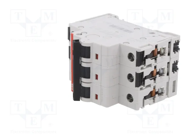 ABB S300P Interruptor magnetotérmico 6A 3 Polos Característica B ABB S300P Interruptor magnetotérmico 6A 3 Polos Característica B