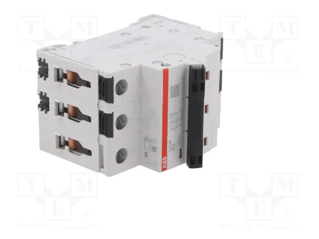 ABB S300P Interruptor magnetotérmico 6A 3 Polos Característica B ABB S300P Interruptor magnetotérmico 6A 3 Polos Característica B