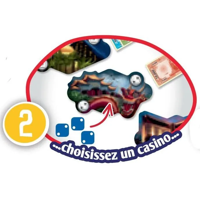 Ravensburger Las Vegas Juego de mesa y ambiente 8 años