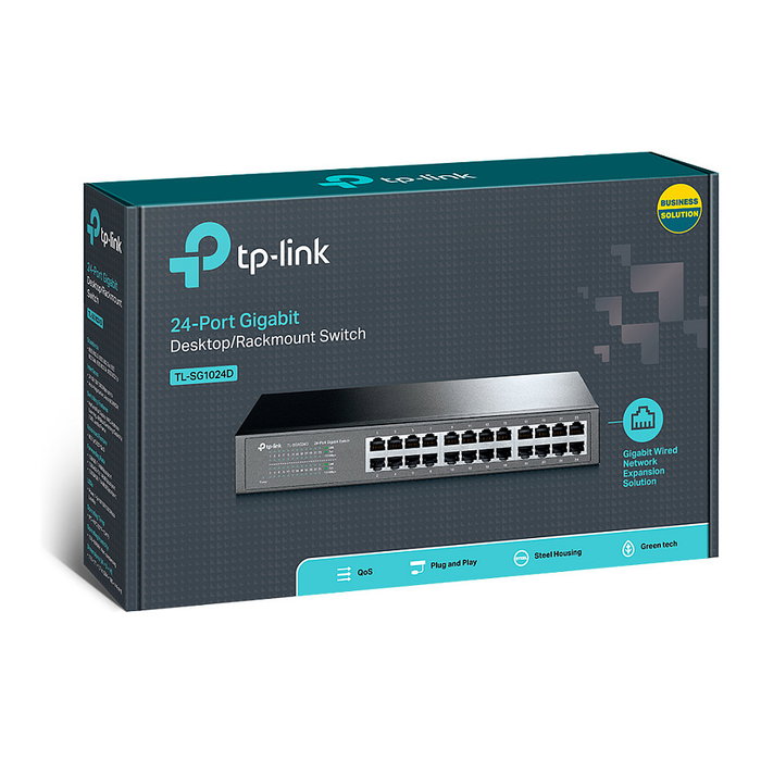 TP-Link TL-SG1024D Switch de red de 24 puertos Gigabit