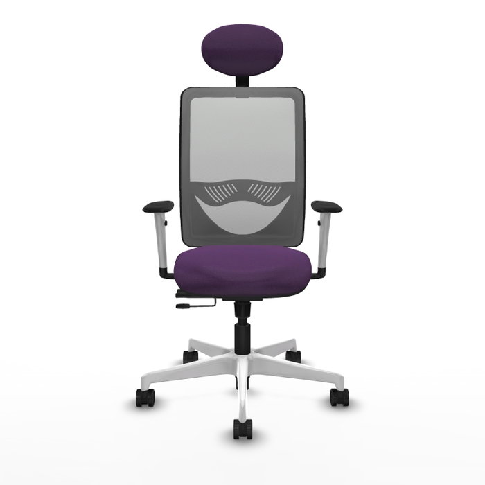PIQUERAS Y CRESPO Silla de oficina Zulema Morada con mecanismo Sincro/Traslack PIQUERAS Y CRESPO Silla de oficina Zulema Morada con mecanismo Sincro/Traslack