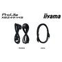 iiyama ProLite XB2491HS-B1 Monitor Gaming 23.8 Pulgadas Full HD IPS 120Hz 1ms AMD FreeSync Negro - Monitor Gamer con Altura Ajustable, HDMI, DisplayPort y VESA