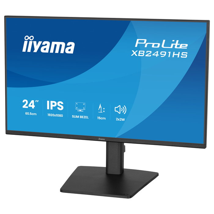 iiyama ProLite XB2491HS-B1 Monitor Gaming 23.8 Pulgadas Full HD IPS 120Hz 1ms AMD FreeSync Negro - Monitor Gamer con Altura Ajustable, HDMI, DisplayPort y VESA iiyama ProLite XB2491HS-B1 Monitor Gaming 23.8 Pulgadas Full HD IPS 120Hz 1ms AMD FreeSync Negro - Monitor Gamer con Altura Ajustable, HDMI, DisplayPort y VESA
