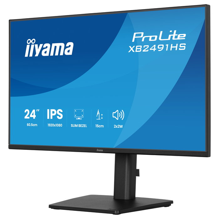 iiyama ProLite XB2491HS-B1 Monitor Gaming 23.8 Pulgadas Full HD IPS 120Hz 1ms AMD FreeSync Negro - Monitor Gamer con Altura Ajustable, HDMI, DisplayPort y VESA iiyama ProLite XB2491HS-B1 Monitor Gaming 23.8 Pulgadas Full HD IPS 120Hz 1ms AMD FreeSync Negro - Monitor Gamer con Altura Ajustable, HDMI, DisplayPort y VESA