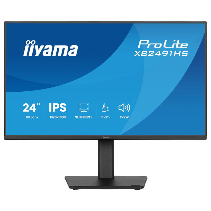 iiyama ProLite XB2491HS-B1 Monitor Gaming 23.8 Pulgadas Full HD IPS 120Hz 1ms AMD FreeSync Negro - Monitor Gamer con Altura Ajustable, HDMI, DisplayPort y VESA iiyama ProLite XB2491HS-B1 Monitor Gaming 23.8 Pulgadas Full HD IPS 120Hz 1ms AMD FreeSync Negro - Monitor Gamer con Altura Ajustable, HDMI, DisplayPort y VESA