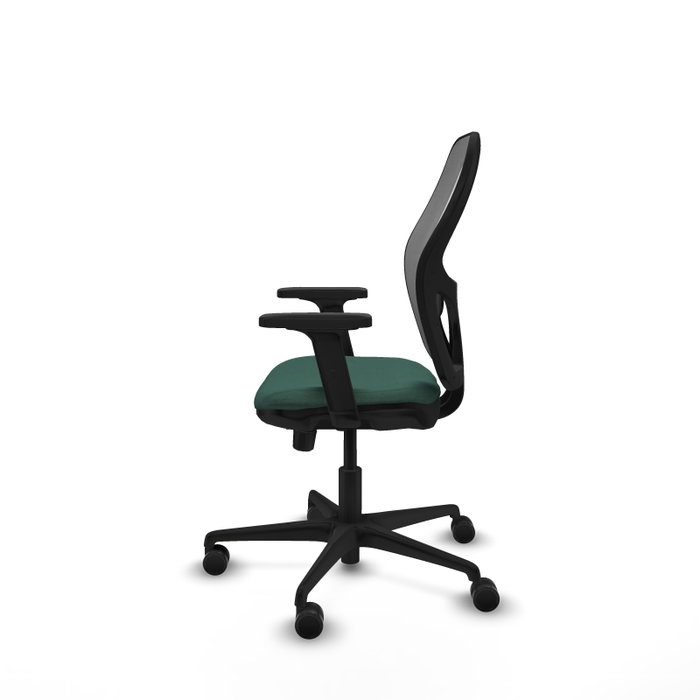 PIQUERAS Y CRESPO Silla de oficina Jorquera Verde botella y Gris