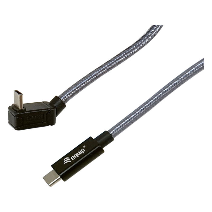 EQUIP 128423 Cable USB-C a USB-C 3m 20Gbps 240W 4K/60Hz Negro