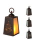 Basics Farol LED con efecto llama 10 x 19 cm