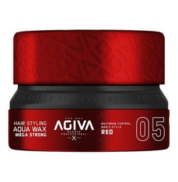 Agiva Hair Wax 05 RED Aqua Wax Mega Strong 155ml