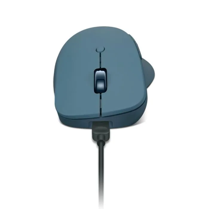 Lenovo AAAXG76032 Ratón Inalámbrico Recargable Bluetooth 5.0 Botones Programables Azul Verdoso Lenovo AAAXG76032 Ratón Inalámbrico Recargable Bluetooth 5.0 Botones Programables Azul Verdoso