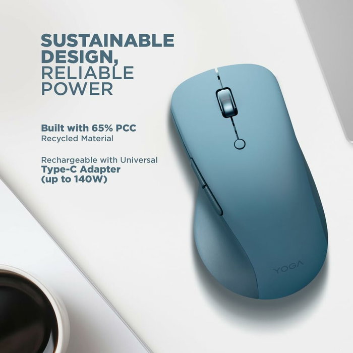Lenovo Yoga Pro Wireless Mouse Azul sarcelle