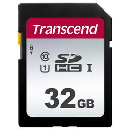 Transcend 300S SDHC 32GB Clase 10 U1 Velocidad Lectura 95MB/s