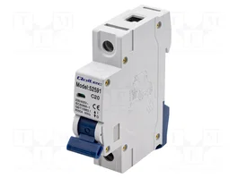 QOLTEC Interruptor magnetotérmico 20A 1 Polo