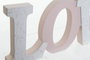 DKD Home Decor Decoración MDF Love Home 35x2x13 Surtido de 2