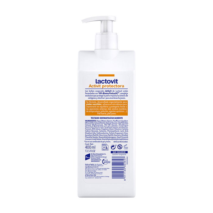 Lactovit Leche Corporal Protectora Hidratante 400 ml Lactovit Leche Corporal Protectora Hidratante 400 ml