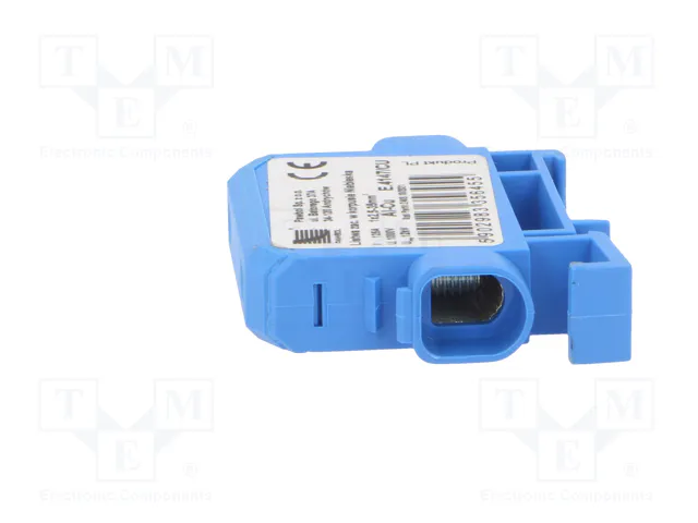PAWBOL Bloque de distribución 125A 1kV azul para raíl DIN PAWBOL Bloque de distribución 125A 1kV azul para raíl DIN
