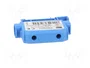 PAWBOL Bloque de distribución 125A 1kV azul para raíl DIN