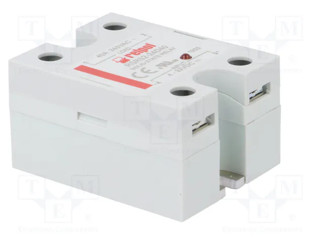 RELPOL RSR52-24D40 Relé de semiconductor monofásico 40A 48-280VAC