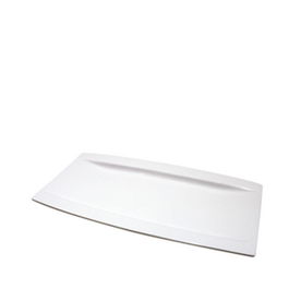 SUMMA Espacio - Fuente rectangular de vajilla, 22 x 15 cm, Colección Espacio, Fuente-Rabanera (Set de 6)