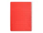 Liderpapel Cuaderno Espiral Pautaguía A5 Rojo