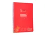 Liderpapel Cuaderno Espiral Pautaguía A5 Rojo
