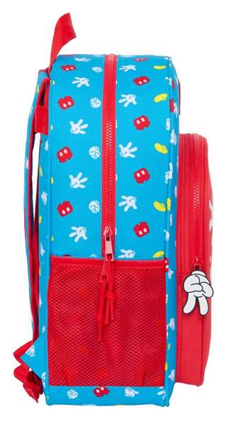 Mochila Escolar Mickey Mouse Clubhouse Fantastic Azul Rojo 33 x 42 x 14 cm Mochila Escolar Mickey Mouse Clubhouse Fantastic Azul Rojo 33 x 42 x 14 cm