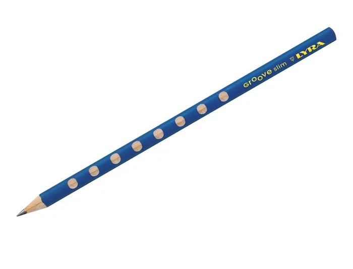 Lyra Lápices de Grafito Groove Slim HB Mina para Escribir y Dibujar con Cuerpo Triangular y Hendiduras Antideslizantes