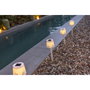 New Garden Gretita Lámpara de Estaca Solar, Pack de 4, Blanco