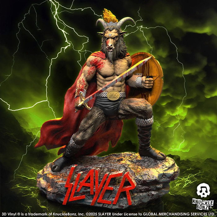 Slayer Estatua 3D Vinyl Show No Mercy Minotaur 22 cm