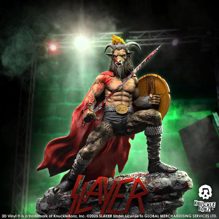 Slayer Estatua 3D Vinyl Show No Mercy Minotaur 22 cm