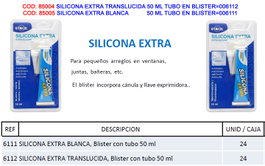 UNECOL Silicona Universal Extra Translúcida 50 ml