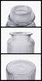 La Mediterranea Tarro de Vidrio Cuisine 11x15cm (Pack de 12)