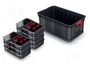 KISTENBERG Conjunto de contenedores Modular Solution Negro